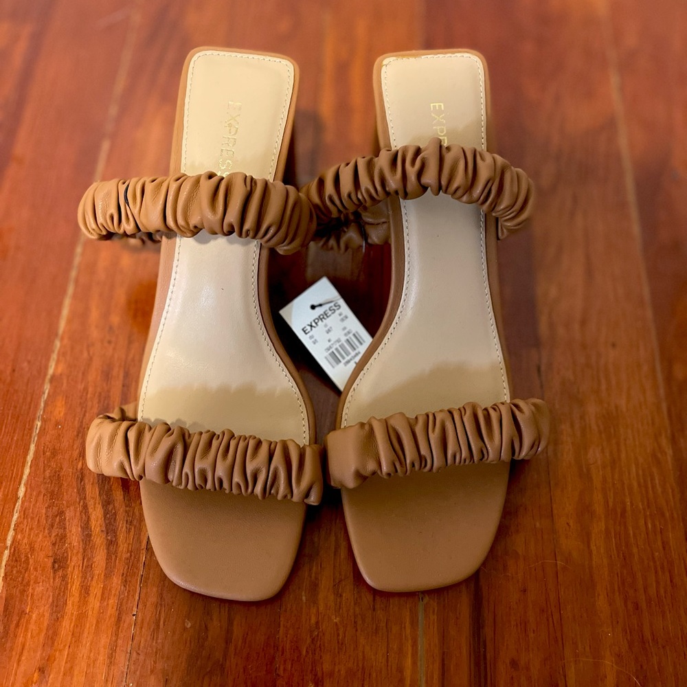 Express Tan Heels